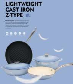Lightweight Iron Cookware Program